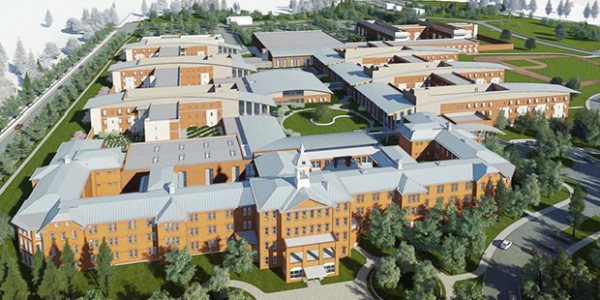 Oregon State Hospital Rendering